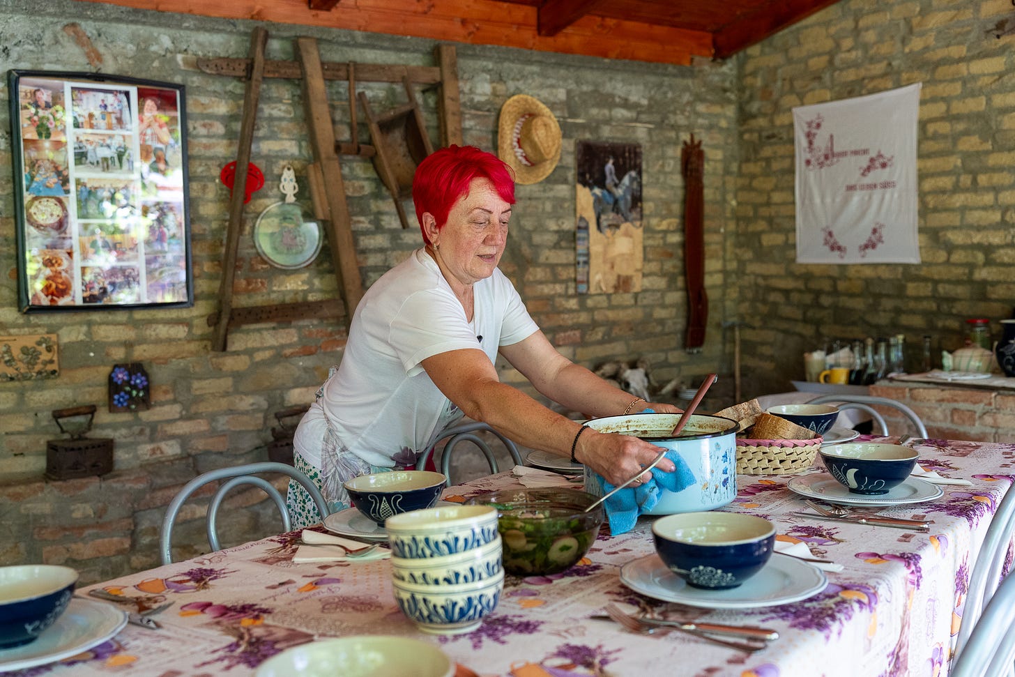 La tanti Ibi, la Saschiz, nu mergi doar pentru mâncare (imaginea 15)